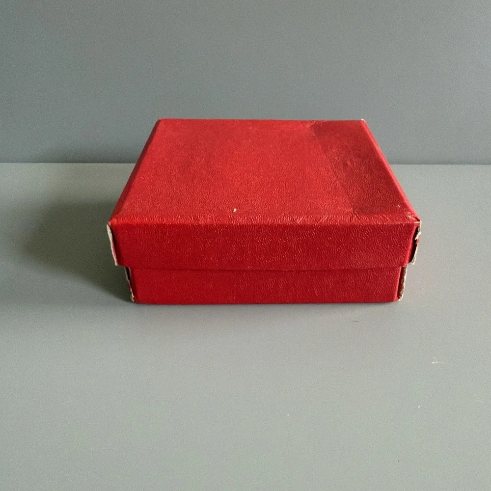Set of 6 - Vintage 1980s Lefton China Christmas Napkin Rings #05242 w/ Box